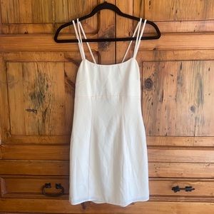 Lovers + Friends Pale Yellow Mini Dress